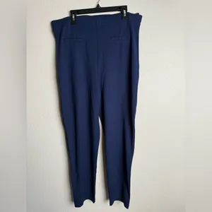 Alina Mae Maternity Women Size Small‎ Navy Blue Cropped Pants thumbnail 4