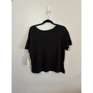 Nanette Lepore Play Black Snake Graphic Tee T-Shirt‎ Women's L thumbnail 2