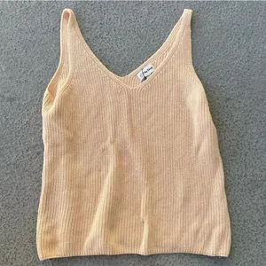 The Drop Claire Double V-Neck Textured Rib Sweater Tank Women’s Medium thumbnail 2