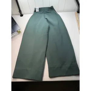 Nike Sportswear Tech Fleece High-Waisted Pleated Pants Green XS FV8052-338 NWT thumbnail 5