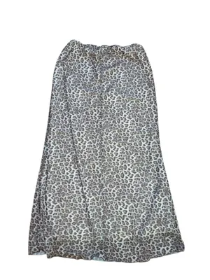 See You Monday Light Leopard Print MIDI Skirt XL thumbnail 2