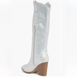 TOP MODA SHOES Imogen Embellished Western Boot (Women) thumbnail 4