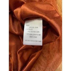 ‎Lush womens rust layered fringe dress XS thumbnail 7