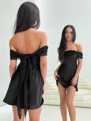 Princess Polly Adoration Mini Dress Black Homecoming Formal Prom Hoco thumbnail 2