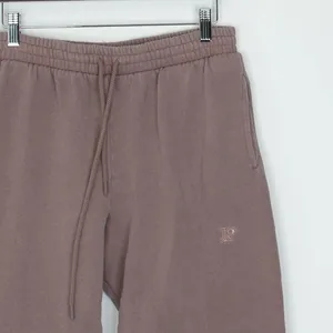 PINK Victorias Secret High Waisted Logo Sweatpants Joggers Womens Size‎ S Brown thumbnail 2