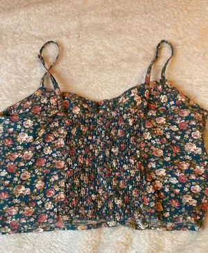 Wet Seal Floral Crop Top thumbnail 2
