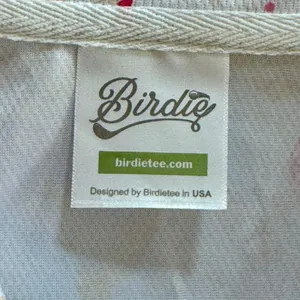 Birdie Tee Golf Polo Champagne Disco Bachelorette Girls Trip Approx Sz Medium thumbnail 5
