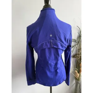 Lululemon define size 12‎ Purple Jacket Flaws Missing Zip thumbnail 2