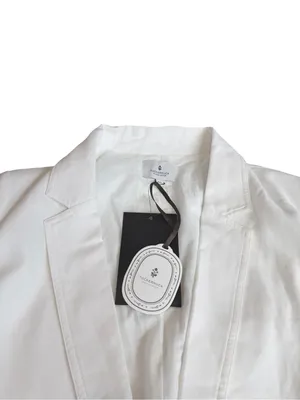 Tuckernuck Studio McGee White Linen Blend Blazer Pockets XX-Large Women's NWT thumbnail 2