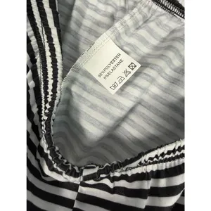 Black And White Striped Wide Leg Pants thumbnail 7