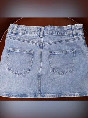 Forever 21 Denim Mini Skirt Small Good Condition thumbnail 5