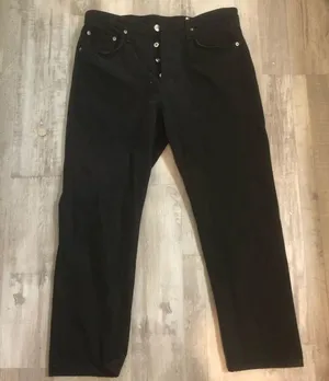 Rag & Bone Size 32 Maya High Rise ankle slim jean in black thumbnail 4