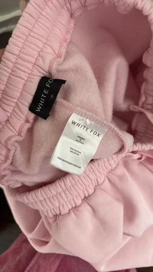 White fox sweat pants thumbnail 4