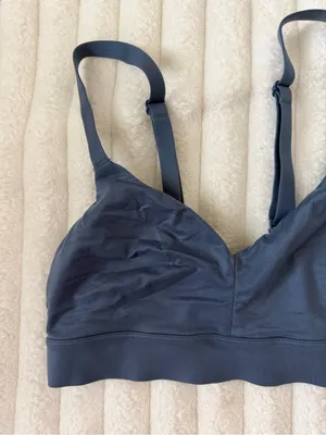 Tommy John Second Skin Triangle Bralette Blue Size XS thumbnail 2