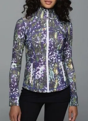 Lululemon Define Jacket Floral Sport White Multi size 4 thumbnail 1