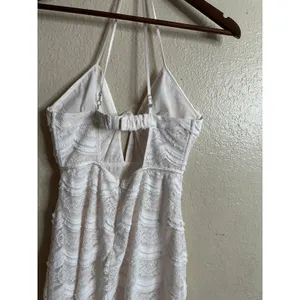 For Love and Lemons Mimi Mini Dress White Lace Bustier Womans S thumbnail 11