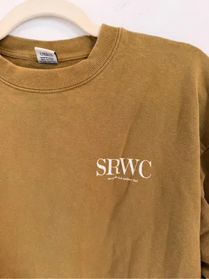 Sporty & Rich Olive Crewneck Sweatshirt thumbnail 5