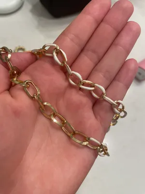 Francesca's Gold Chain Necklace thumbnail 1