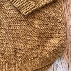 Carmel brown knit sweater Size M thumbnail 5