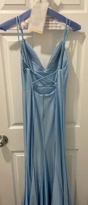 Windsor Light Blue Prom Dress thumbnail 1