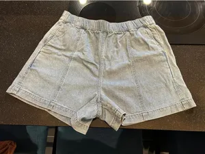 Madewell Women's Denim Shorts Elastic Waist thumbnail 1