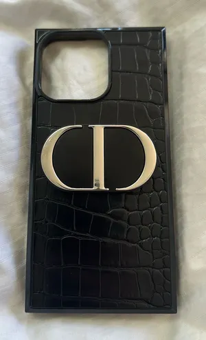 Flaunt Black Crocodile iPhone 15 Pro Max Dior Mirror thumbnail 1