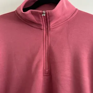Varley Dusty Rose Half-Zip Turtleneck Pullover thumbnail 4