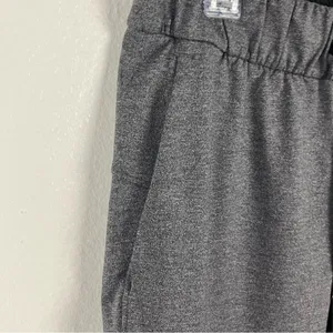 LULULEMON On The Fly Heathered Gray Drawstring Waist Pants 6 Casual Gym Neutral thumbnail 5