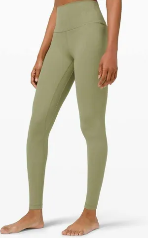 Lululemon Align Leggings 25” High Rise Rosemary Green thumbnail 1