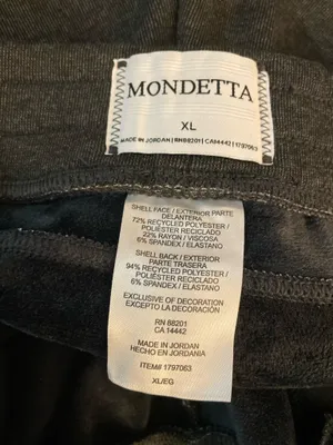 Mondetta Charcoal Jogger Sweatpants thumbnail 3