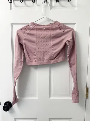 Gymshark Glow Pink Seamless Crop Top S thumbnail 7