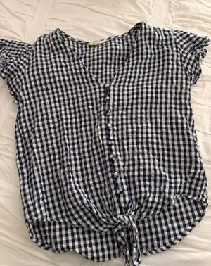 Sim & Sam Gingham top thumbnail 1