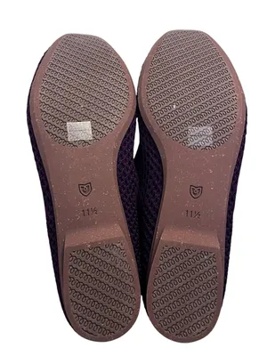 Rothy's Women's The Max Square Plum Mesh Flats Size 11.5 NWOT‎ thumbnail 2