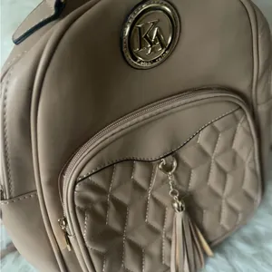 Women's Tan Backpack thumbnail 2