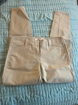 Vineyard Vines Khaki Soft Skinny Straight Pants 4 thumbnail 1