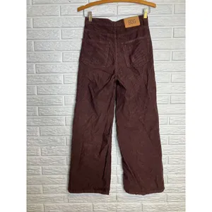 BDG Corduroy Pants Womens 25 Brown Excellent High & Wide Leg High Waisted Cotton thumbnail 4