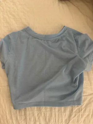 Dump him baby tee Blue thumbnail 2