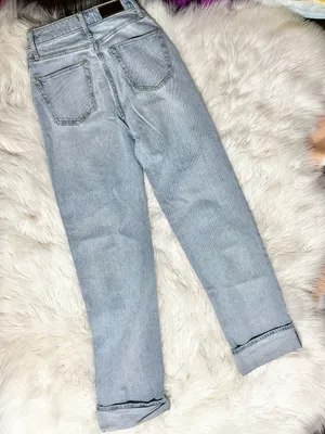 w23 light wash ultra high rise dad jean 00R thumbnail 3