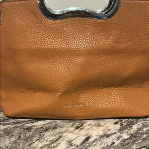 Tahari Tan Leather Women's Bag thumbnail 2