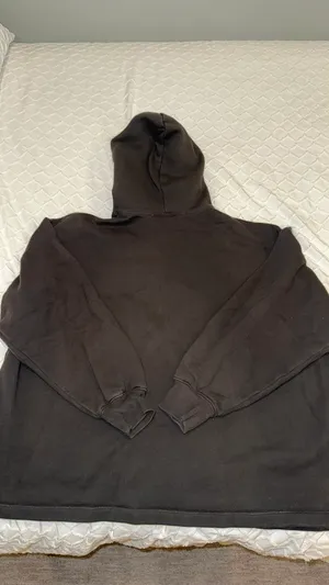 Essentials Fear of God Hoodie Black Small thumbnail 3
