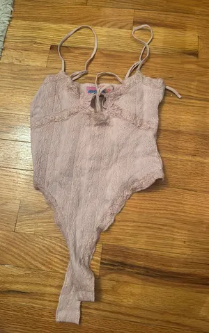 Light Pink Edikted Bodysuit thumbnail 1