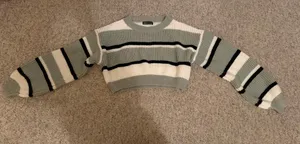 Cropped Sweater Shein thumbnail 1