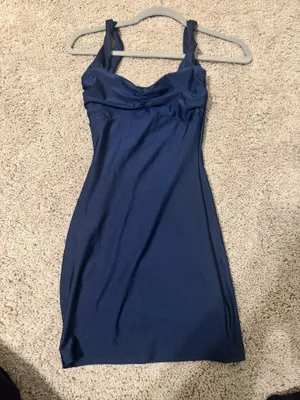 Windsor Navy Blue Dress Mini thumbnail 2
