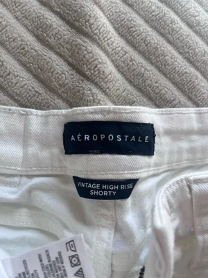 White Aeropostale Jean Shorts thumbnail 4