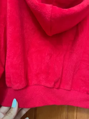 I.AM.GIA Red Crop Hoodie thumbnail 4