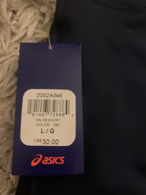 ASICS Blue Volleyball Spendex thumbnail 2