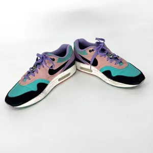 Nike Air Max 1 Have a Nike Day Space Purple‎ Black Bleached Coral Size 9 thumbnail 3
