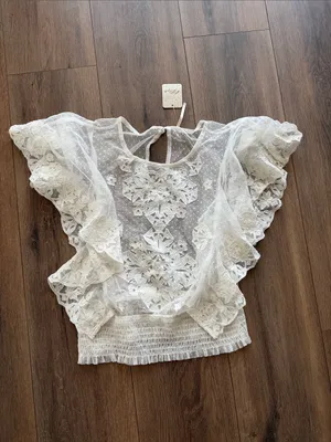 Free People Eclipse Garden Top- size Small thumbnail 3