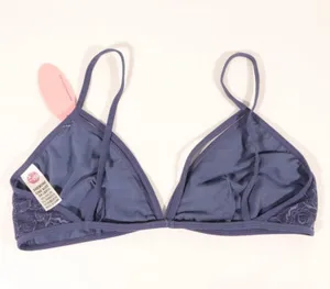Anemone NWT Unlined Bralette in Blue-Gray One Size thumbnail 2
