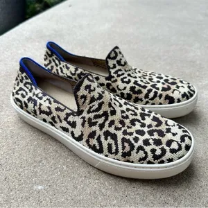 Rothy’s The Sneaker Slip On Animal Cheetah Camo Print thumbnail 3